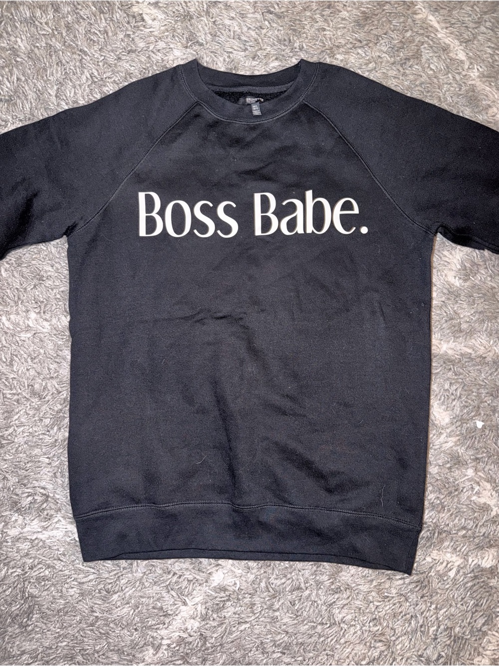 Brunette the Label ‘Boss Babe’ Hoodie Size M/L